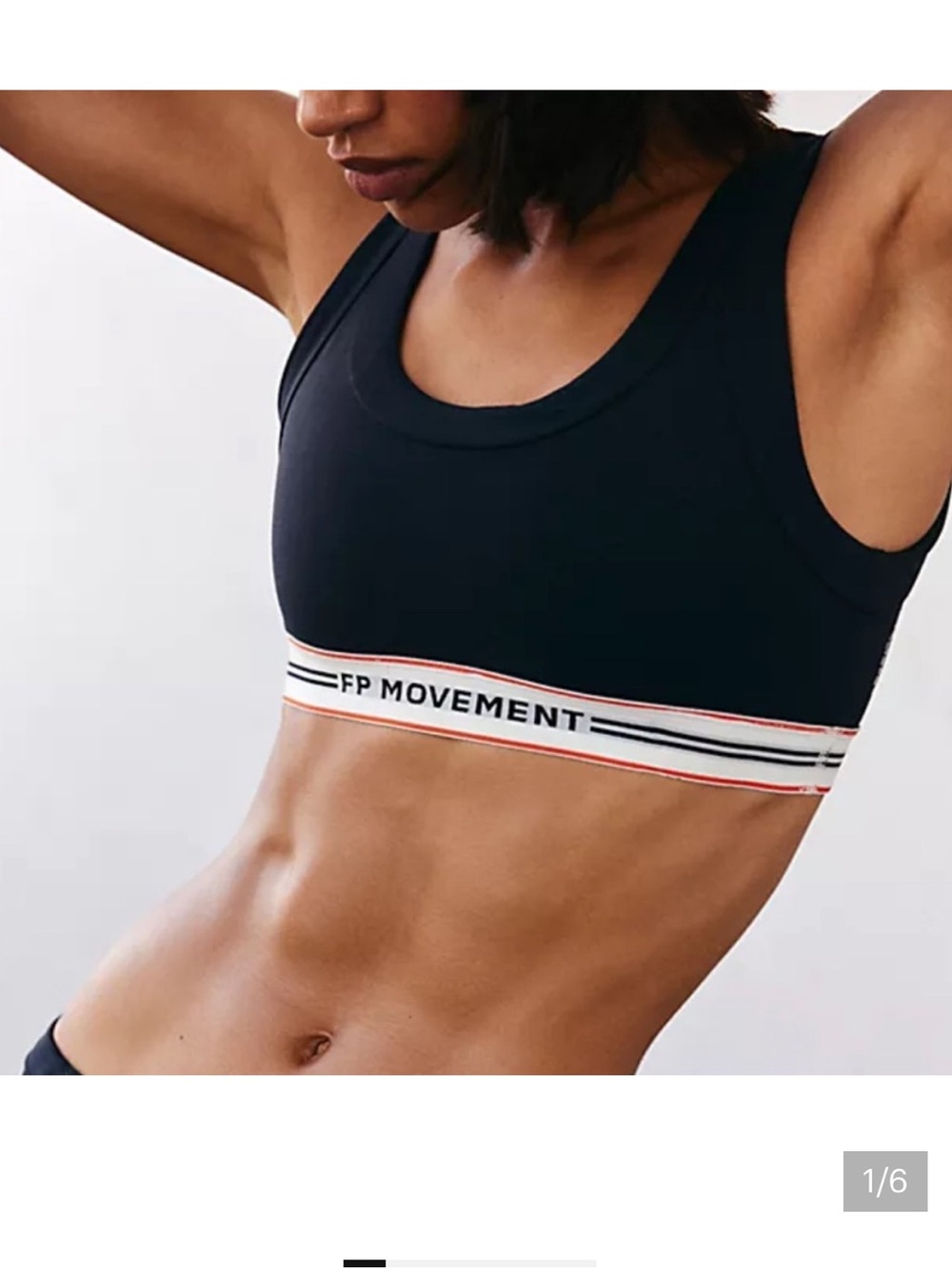 Free People FP Movement Never Better Ringer Sports Bra - M